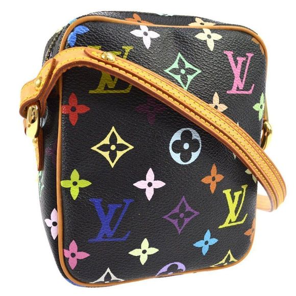 Rift Multicolor Black Shoulder Bag - Picture 2 of 9